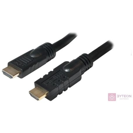 LogiLink CHA0020 HDMI kábel 20 M HDMI A-típus (Standard) Fekete