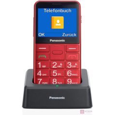   Panasonic KX-TU155EXRN mobiltelefon 6,1 cm (2.4") 102 g Vörös Kamerás telefon