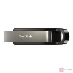   SanDisk Extreme Go USB flash meghajtó 128 GB USB A típus 3.2 Gen 1 (3.1 Gen 1) Rozsdamentes acél
