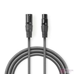 Nedis COTG15010GY200 audio kábel XLR (3-pin) Szürke