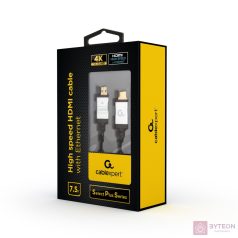   Gembird CCB-HDMIL-7.5M HDMI kábel 7,5 M HDMI A-típus (Standard) Fekete