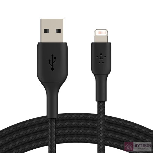 Belkin CAA002BT0MBK Lightning kábel 0,15 M Fekete