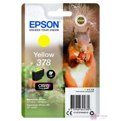   Epson Squirrel C13T37844010 tintapatron 1 dB Eredeti Standard teljesítmény Sárga