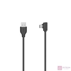Hama 00200646 USB kábel 0,75 M USB 2.0 USB A USB C Fekete