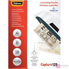 Fellowes 5396501 lamináló tasak 25 dB