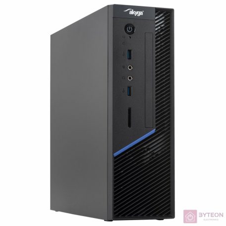 Akyga AK-202-01BK számítógép ház Small Form Factor (SFF) Fekete