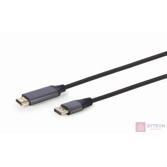   Gembird CC-DP-HDMI-4K-6 video átalakító kábel 1,8 M DisplayPort HDMI A-típus (Standard) Fekete
