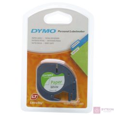 DYMO S0721510 címkéző szalag Fehéren fekete