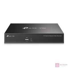 TP-LINK VIGI NVR1016H hálózati képrögzítő (NVR) Fekete