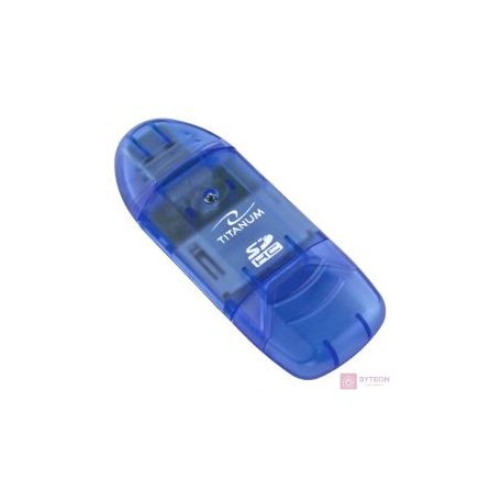 TITANUM TA101B kártyaolvasó USB 2.0 Kék