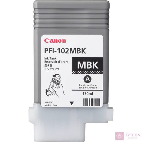 Canon PFI-120MBK tintapatron 1 dB Eredeti Matt fekete
