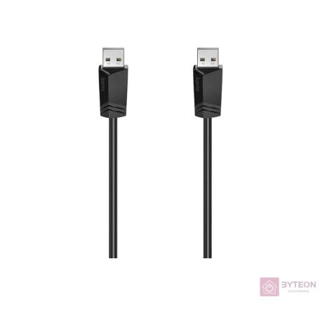 Hama 00200601 USB kábel 1,5 M USB 2.0 USB A Fekete