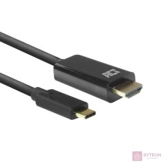   ACT AC7315 video átalakító kábel 2 M USB C-típus HDMI A-típus (Standard) Fekete