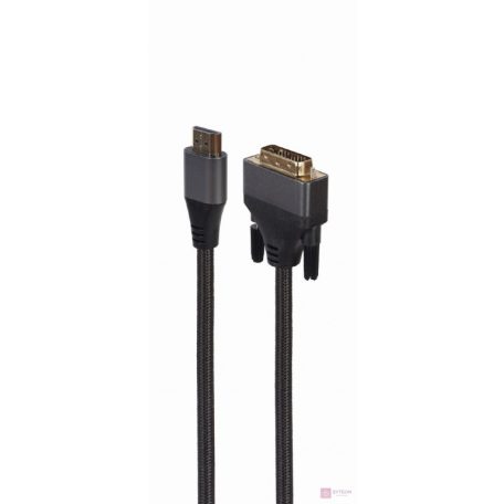 Gembird CC-HDMI-DVI-4K-6 video átalakító kábel 1,8 M HDMI A-típus (Standard) Fekete