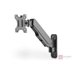   Digitus DA-90396 asztali TV konzol 81,3 cm (32") Csavarok Fekete