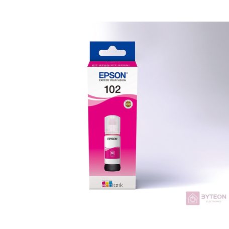 Epson 102 tintapatron 1 dB Eredeti Magenta