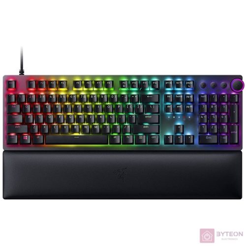 Razer Huntsman V2 billentyűzet USB QZERTY Amerikai angol Fekete