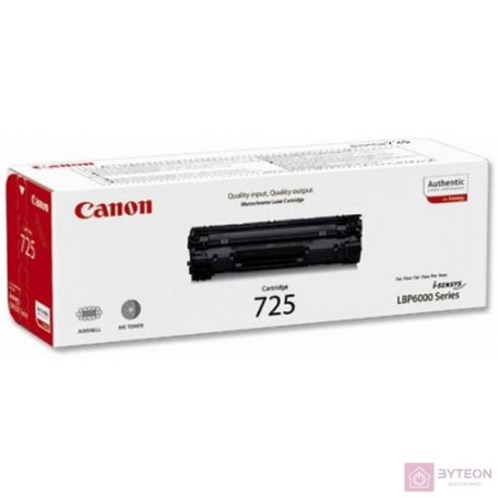 Canon 725 (CRG-725) - Fekete