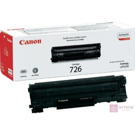 Canon 726 (CRG-726) - Fekete