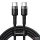 Baseus Cafule USB kábel 2 M USB 2.0 USB C Fekete