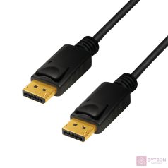 LogiLink CV0119 DisplayPort kábel 1 M Fekete