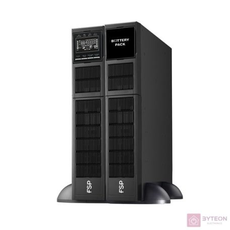 FSP/Fortron Clippers RT 1k Dupla konverziós (online) 1000 kVA 1000 W 8 AC kimenet(ek)