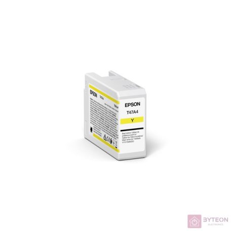 Epson Singlepack Yellow T47A4 UltraChrome Pro tintapatron 1 dB Eredeti Sárga