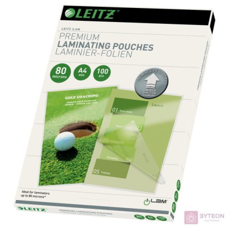 Leitz 74780000 lamináló tasak 100 dB