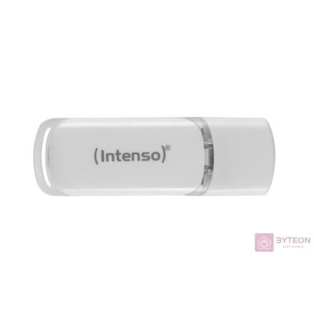 Intenso Flash Line USB flash meghajtó 64 GB USB C-típus 3.2 Gen 1 (3.1 Gen 1) Fehér