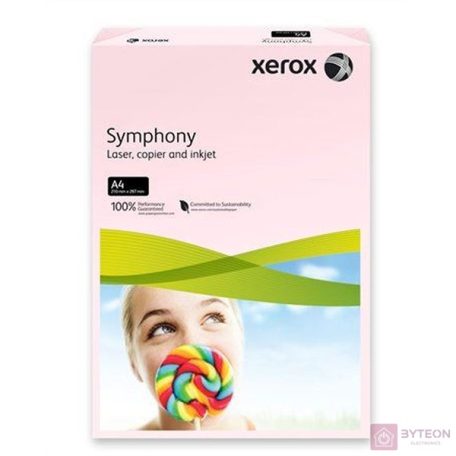 Xerox Symphony 80 g/m? A4 250 Sheets Mid Pink nyomtatópapír Rózsaszín