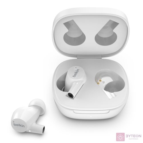 Belkin AUC004BTWH fejhallgató és headset True Wireless Stereo (TWS) Hallójárati Bluetooth Fehér