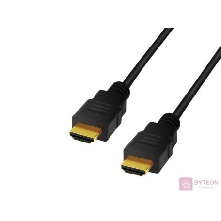 LogiLink CH0078 HDMI kábel 2 M HDMI A-típus (Standard) Fekete
