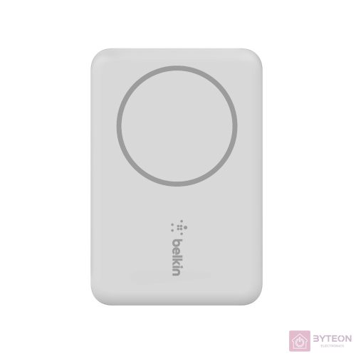 Belkin BPD002BTWH külső akkumulátor 2500 mAh Vezeték nélkül tölthető Fehér