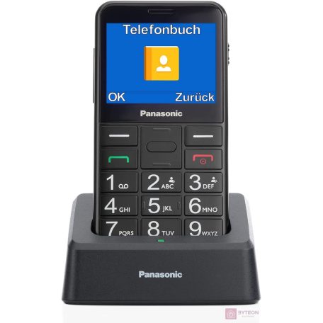 Panasonic KX-TU155 6,1 cm (2.4") 102 g Fekete Belépő szintű telefon