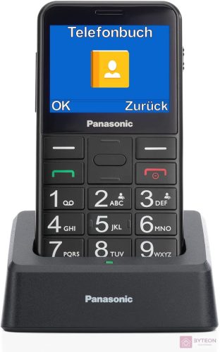 Panasonic KX-TU155 6,1 cm (2.4") 102 g Fekete Belépő szintű telefon