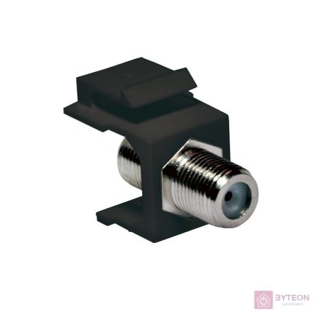 LogiLink NK0018B vezeték csatlakozó F-Type Fekete