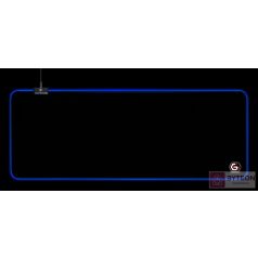   Gembird MP-GAMELED-L egéralátét Játékhoz alkalmas egérpad Fekete