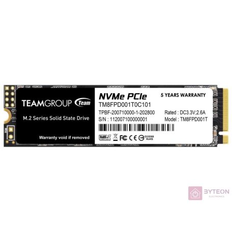 Team Group MP33 PRO M.2 1000 GB PCI Express 3.0 3D NAND NVMe