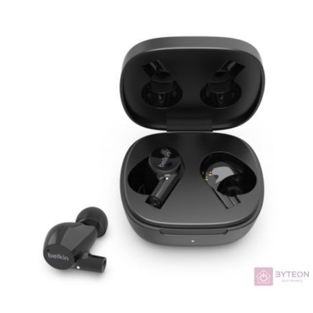 Belkin AUC004BTBK fejhallgató és headset True Wireless Stereo (TWS) Hallójárati Bluetooth Fekete