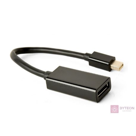 Gembird A-mDPM-DPF4K-01 0,15 M Mini DisplayPort DisplayPort Fekete