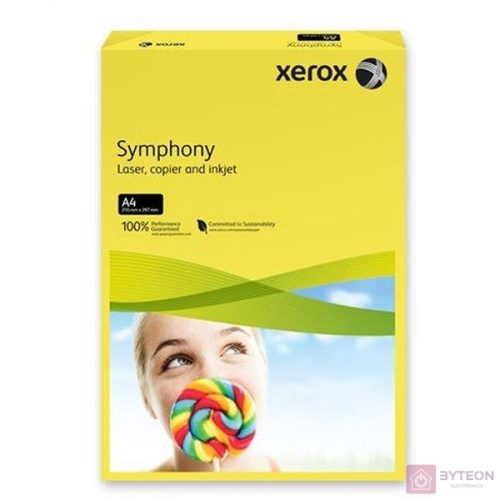 Xerox Symphony 160 A4, Dark Yellow Paper PW nyomtatópapír Sárga