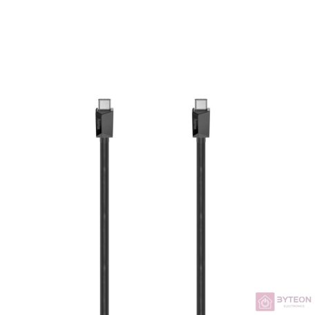 Hama 00200648 USB kábel 0,75 M USB 3.2 Gen 1 (3.1 Gen 1) USB C Fekete
