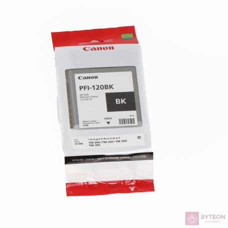 Canon PFI-120BK tintapatron 1 dB Eredeti Fekete