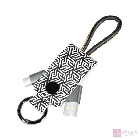 LogiLink CU0164 USB kábel 0,22 M USB 2.0 USB C USB A Fekete, Fehér