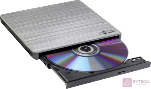 Hitachi-LG Slim Portable DVD-Writer optikai meghajtó DVD±RW Ezüst