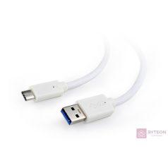   Gembird CCP-USB3-AMCM-W-0.1M USB kábel 0,1 M USB 3.2 Gen 1 (3.1 Gen 1) USB C USB A Fehér