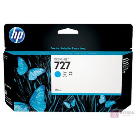 HP 727 (B3P19A) - Ciánkék, nagy kapacitású