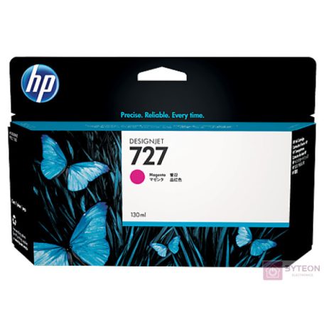 HP 727 (B3P20A) - Bíbor, nagy kapacitású