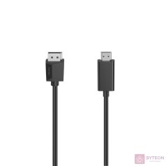   Hama 00200712 video átalakító kábel 1,5 M DisplayPort HDMI Fekete