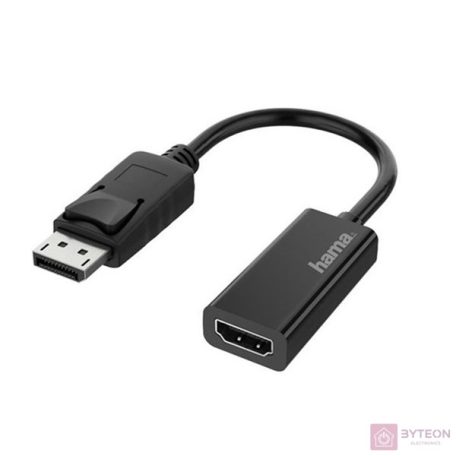 Hama 00200335 video átalakító kábel DisplayPort HDMI Fekete